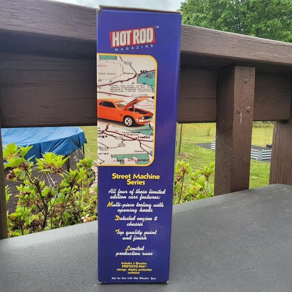 Hotwheels Street Machines Hot Rod Orange Ford 1970 Mustang Boss 429 1:64 Diecast